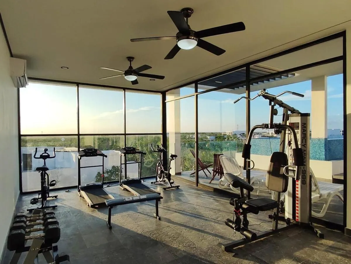 Apartment Modern Studio With Grate Sunset View Pool&Gym Aldea Zama Tulum