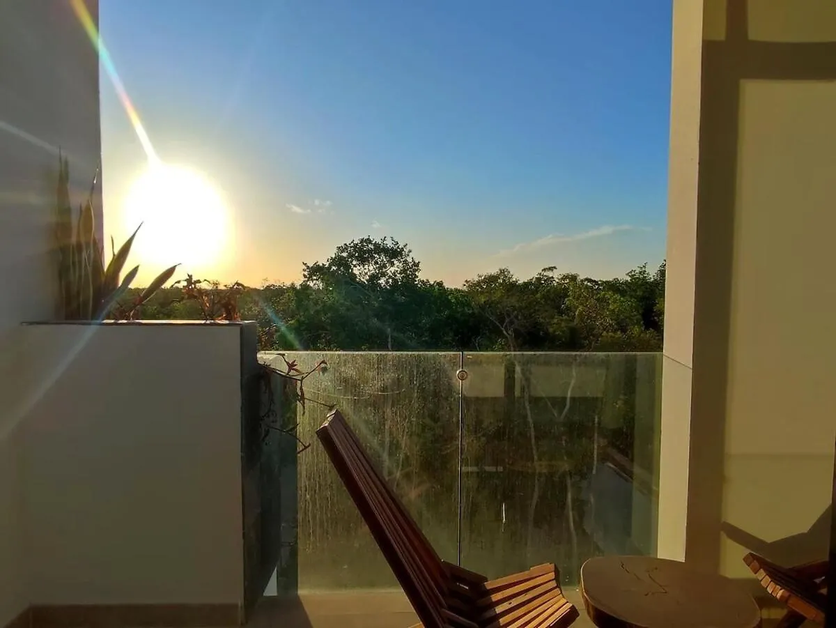Apartment Modern Studio With Grate Sunset View Pool&Gym Aldea Zama Tulum